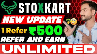 🤑Earn ₹500  Stoxkart Demat Account Refer And Earn New Update  New Demat Account Referral Program [upl. by Aloz]