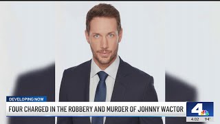 4 charged in shooting death of actor Johnny Wactor [upl. by Suhail]