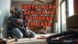 🛠️ Instalação de Tomadas Passo a Passo para Iniciantes 📏 [upl. by Athallia399]