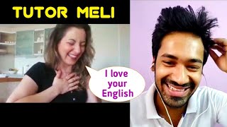 Cambly Tutor Meli cannot stop laughing on CAMBLY CONVERSATION  ICONIC INDRA [upl. by Trinidad]