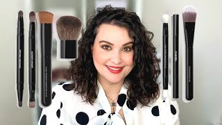 CHANEL MAKEUP BRUSHES  Review and Demo [upl. by Culley]