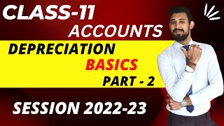 Depreciation  SLM  basics  Class 11  Accounts  Part 1 [upl. by Corenda114]