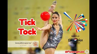 313  Tick Tock  Eurovision 2021 music rhythmic gymnastics [upl. by Ashleigh]