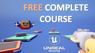 How To Make A Video Game In Unreal Engine 5 In 2024  Free Complete Course [upl. by Anowahs]