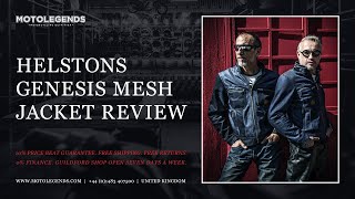 Helstons Genesis mesh jacket review [upl. by Ahsenor]