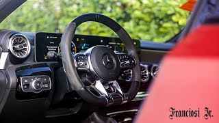 REMOVING THE PADDLE SHIFTER EXTENSIONS FROM MY MERCEDESBENZ AMG A45 S 4MATIC 2020 [upl. by Oiludbo825]