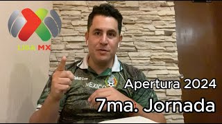 LIGA MX Apertura 2024  Jornada 7 Parlay [upl. by Monetta737]