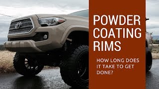 How Long Does It Take To Powder Coat Rims [upl. by Anan]