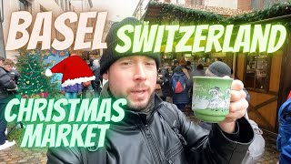 Basel Switzerland  Visiting One of Europes Best Christmas Markets [upl. by Nnylahs]