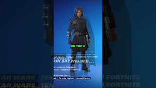 Les skins Star wars top 5 de mon caiser tryhard sur fortnite shorts [upl. by Ahsilac472]