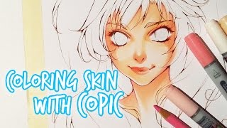 How To Color Skin with COPIC ★ slow tutorial [upl. by Bindman]