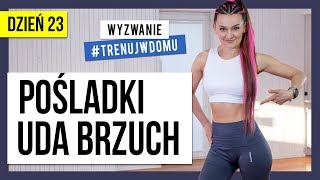 Wyzwanie 30 DNI 🔥 Dzień 23 Pośladki Uda Brzuch  Monika Kołakowska [upl. by Gudrin193]