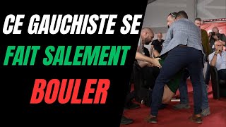 RITCHY THIBAULT LFI SE FAIT BOULER SUR SCÈNE PAR LA SÉCURITÉ [upl. by Nedrob]