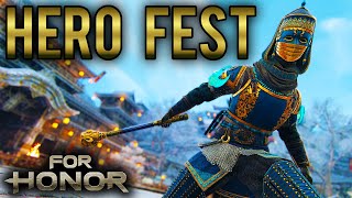 NEW FINISHER in Afeera Hero Fest For Honor [upl. by Lyrem714]