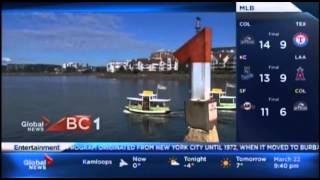 Global News BC 1  quotHarbourquot ident [upl. by Yeblehs]