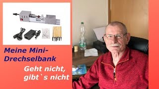 Meine MiniDrechselbank für Kleinteile [upl. by Siulesoj146]