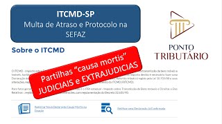 ITCMD SP Multa de Atraso e Protocolo na SEFAZSP [upl. by Alta179]