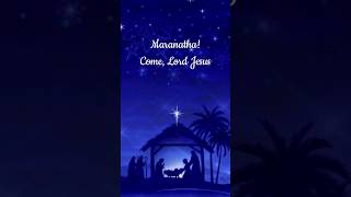 Maranatha Come Lord Jesus  Advent Hymn [upl. by Erodavlas256]