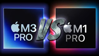 The M3 Pro vs M1 Pro Macbook Pro [upl. by Enneicul]