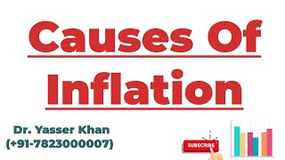 Causes Of Inflation  Inflation  Meaning Of Inflation  Economics  Macroeconomics  CUET  UPSC [upl. by Ahsenak]