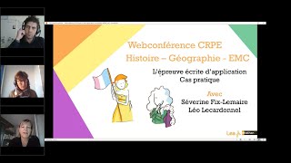 CRPE 2023  réussir lépreuve dapplication dHistoire Géo EMC [upl. by Aenneea500]