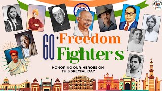 Freedom Fighters of India l Indian Freedom Fighters  Freedom Fighters Name in English  Vocabulary [upl. by Adnohsak792]