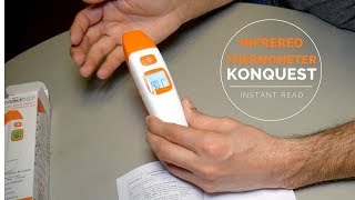 Konquest intelligent infrared thermometer [upl. by Dodwell]