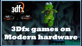 How to run 3Dfx GlideVoodoo games on modern Windows and run them in HD with widescreen [upl. by Bradway]