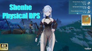 Shenhe Physical DPS Showcase [upl. by Donohue]