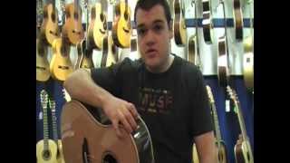 Breedlove StageD25SRE acoustic demo [upl. by Yllil]