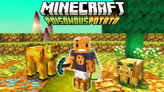 Can You Beat Minecraft in a Potato ONLY World [upl. by Mas]