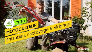 TUTO Entretenir un motoculteur ou une motobineuse  BRICORAMA [upl. by Ellainad]