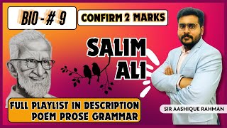 SALIM ALI BIOGRAPHIES TNPSC GROUP 2 2A  THINAMUM TNPSC USTHADIAN [upl. by Moreen]