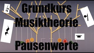 Wie man Pausen in der Musik notiert und was sie bedeuten [upl. by Yuri]