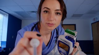 ASMR  Real Hospital Exam for Relaxation  Emergency Appendicitis [upl. by Fiora454]