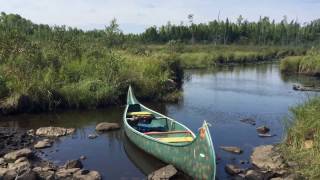 Wood Lake  View from BWCA Entry Point 26 portage [upl. by Pasquale906]