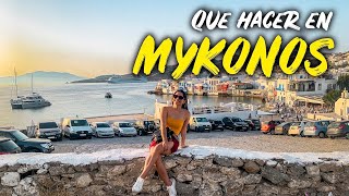 Qué hacer en MYKONOS  Viajamos a Grecia ¿Qué cosas puedes ver en 1 DÍA en esta ISLA GRIEGA [upl. by Amir290]