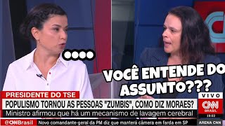 Janaina Paschoal JANTOU todos na CNN [upl. by Mihar]