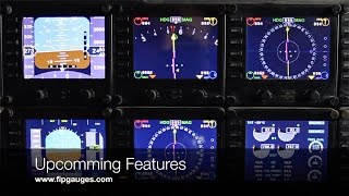 Upcomming fipgaugescom Gauge Features for Saitek Flight Information Panel amp SPADneXt [upl. by Eessac]