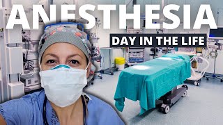 A Day in the Life of an Anesthesiologist Assistant Breaks Preop and Patient Care [upl. by Mariellen775]