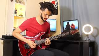 Paint The Town Red by Doja Cat  Guitar Cover [upl. by Wera]