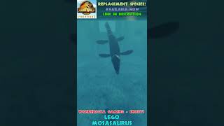 Lego Mosasaurus  Replacement Mod  JWE2 Mods  shorts [upl. by Leynad]