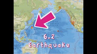 Deep 62 Earthquake Izu Trench San Andreas Fault EQ activity Sunday 772024 [upl. by Neitsirhc624]