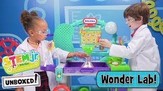 Unboxed  STEM Jr by Little Tikes  Episode 1 Wonder Lab  Ultimate STEM Lab for Kids [upl. by Samaj431]