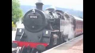 Strathspey Steam Train Aviemore Highlands Of Scotland [upl. by Lydon]