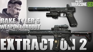 EXTRACTION 2  Rake Tylers weapon loadout warzone2season4 codmw2 warzone2 [upl. by Fedora387]