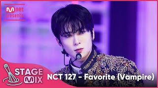 교차편집 엔시티 127  Favorite Vampire NCT 127 Favorite Vampire StageMix [upl. by Eymaj804]