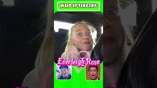 Who is singing  Everleigh Rose Jordan matter Rebecca [upl. by Aurore669]