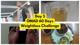 Day 5  OMAD 60 Days Weight loss challenge  OMAD  Weight loss Journey  Intermittent Fasting omad [upl. by Campy883]