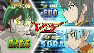 Yugioh Arc V All Dimensions Hero vs Zarc AMV [upl. by Hanej946]